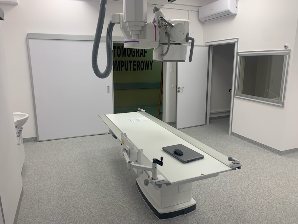 Drzwi RTG przesuwne
