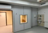 Panele ochronne do pracowni RTG